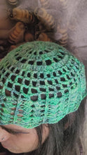 Load and play video in Gallery viewer, Lypsy gypsy cap crochet PDF pattern
