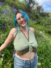 Load image into Gallery viewer, LOVE ME LOU BRALET FREE CROCHET PATTERN
