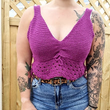 Load image into Gallery viewer, LOVE ME LOU BRALET FREE CROCHET PATTERN
